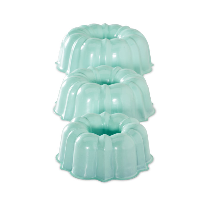 Nordic Ware Round 3 Piece Tiered Bundt Cake Pan Set & Reviews Wayfair